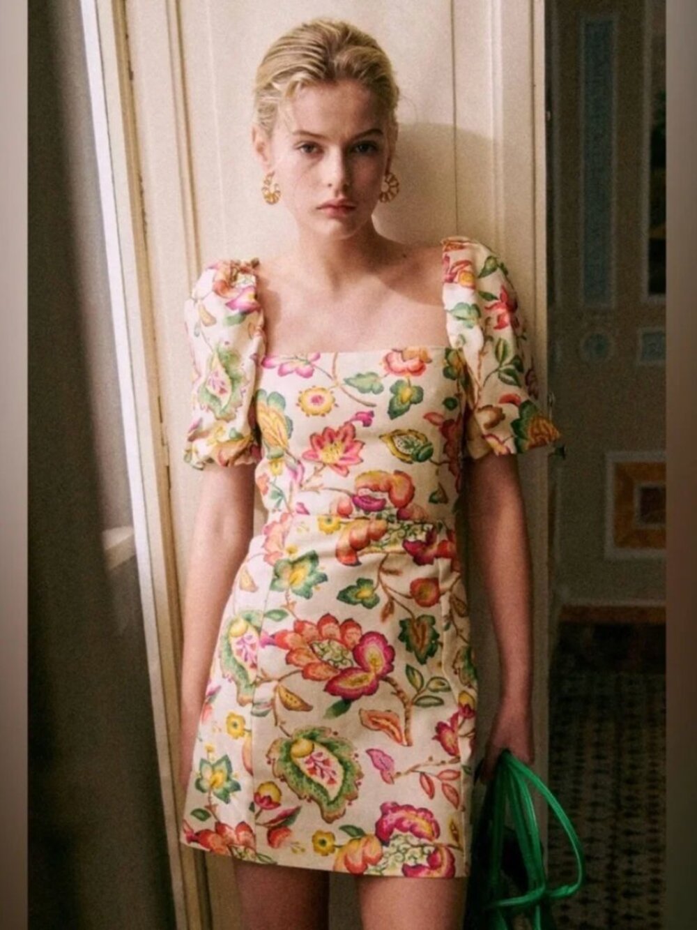 Sézane Allya Dress in Aria Print Size US 4 / EU 36 NWOT